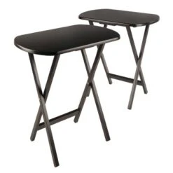2pc Cade Oversize Oblong Snack Table Coffee - Winsome