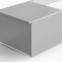 Modern TV Stand For 70" TV With Large Storage And Magnetic Doors, White - ModernLuxe 21 Modern TV Stand For 70" TV With Large Storage And Magnetic Doors, White - ModernLuxe -Baxton Studio Shop GUEST 0d206b1f a902 4b72 b628 c91b846cc11e