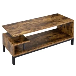Yaheetech Free Standing TV Table Wood Elegant TV Stand Console Table 13 Yaheetech Free Standing TV Table Wood Elegant TV Stand Console Table -Baxton Studio Shop GUEST 0d9f1de0 1d52 4e25 bd9a ed2577d3a99a