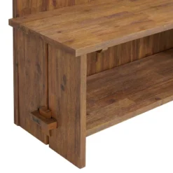 70" Bethel Acacia Wood Hall Tree Natural - Alaterre Furniture -Baxton Studio Shop GUEST 0dbe5458 be75 4028 bea1 9f70b27e7517