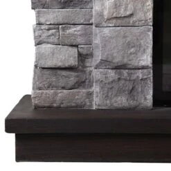 45" Freestanding Electric Fireplace Gray - Home Essentials -Baxton Studio Shop GUEST 0e13cd3d 88f3 4a55 9f64 11fa5e8c04d6
