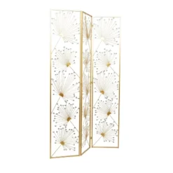 Glam Metal And Acrylic Room Divider Screen Gold - Olivia & May -Baxton Studio Shop GUEST 0e1fa32a 070d 45a4 a66b ffe1146e94bb
