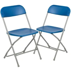 Emma And Oliver Set Of 2 Stackable Folding Plastic Chairs - 650 LB Weight Capacity -Baxton Studio Shop GUEST 0e813680 1c2f 418a a31d 3b5c43a2c06b 1