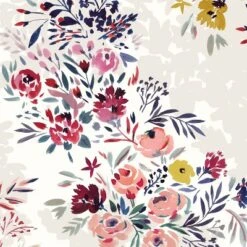 Hendrix Counter Height Barstool Multi Floral - Skyline Furniture -Baxton Studio Shop GUEST 0eab8825 c751 4919 af9a b935bf4e7aed