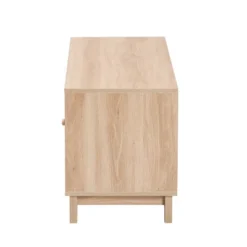 Elsbeth Wood And Natural Rattan 2 Door TV Stand For TVs Up To 40" Light Brown/Natural Brown - Baxton Studio 11 Elsbeth Wood And Natural Rattan 2 Door TV Stand For TVs Up To 40" Light Brown/Natural Brown - Baxton Studio -Baxton Studio Shop GUEST 0f0a89d0 2e36 489a 89db bc874b80f643