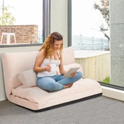 Costway Floor Sofa Bed 6-Position Adjustable Sleeper Lounge Couch With 2 Pillows 16 Costway Floor Sofa Bed 6-Position Adjustable Sleeper Lounge Couch With 2 Pillows -Baxton Studio Shop GUEST 0f0d22bd c579 4fa9 b4b9 d827e1b1c0e5