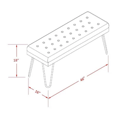 Barron Bench - Powell Company 8 Barron Bench - Powell Company - Image 8