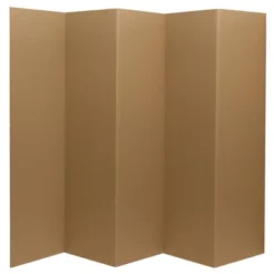 6" Cardboard Room Divider 5 Panel - Oriental Furniture -Baxton Studio Shop GUEST 0f41e6e4 7a2f 4433 b211 a499c3c202fa