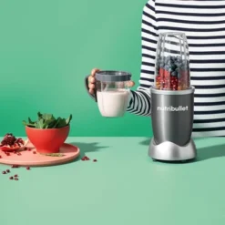 Nutribullet Original Personal Blender 600W Silver: Stainless Steel Blades, Smoothie Maker, Dishwasher-Safe Parts -Baxton Studio Shop GUEST 0f4cfea8 d26d 4fd5 8f62 8fe76d23bc16