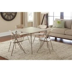 COSCO 5-Piece Folding Dining Set