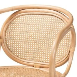 Baxton Studio Bali & Pari Palesa Modern Bohemian Rattan Dining Chair -Baxton Studio Shop GUEST 0fe0b447 f919 49a7 8fd9 2b6b5cc47435