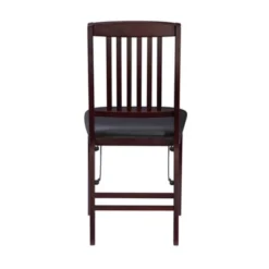 Set Of 2 Triena Mission Back Folding Chair Espresso - Linon -Baxton Studio Shop GUEST 1047602d 8732 44d3 a359 2504b9f75275