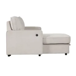 89" Sleeper Sectional Sofa Couches With Storage Space, USB Port And 2 Cup Holders-ModernLuxe -Baxton Studio Shop GUEST 104bd385 a1b4 4852 ab5f 501387b5e525