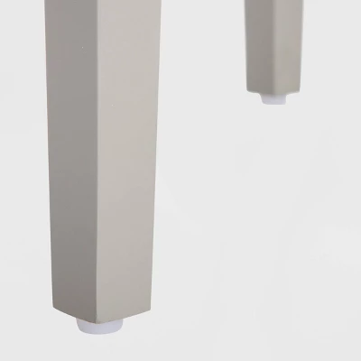 Irving Side Table With 2 Drawers Gray - Finch 4 Irving Side Table With 2 Drawers Gray - Finch - Image 4