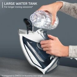 Rowenta Focus Excel Iron, 1725W, Stainless Steel Soleplate, Grey -Baxton Studio Shop GUEST 10df8e38 f29f 42a3 901b 5d2d9914cd32