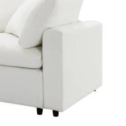 130"W Modular Sectional Sofa Couch Set, 6 Seat Convertible Sleeper Sofa Bed For Living Room -ModernLuxe -Baxton Studio Shop GUEST 1126cb3f 75b6 42ee b683 3b0f04b7d79e