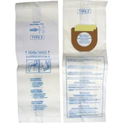 Replacement Part For Hoover Vacuum Bags Type Z Micro Filter Envirocare 3 Pack