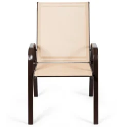 Costway 2PCS Patio Chairs Deck Yard W/Armrest Brown/Beige/Gray 21 Costway 2PCS Patio Chairs Deck Yard W/Armrest Brown/Beige/Gray -Baxton Studio Shop GUEST 1232da6e e725 44be 983d bf8d565d4096