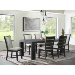 2pc Jasper Dining Slat Back Side Chair Set Black - Picket House Furnishings 13 2pc Jasper Dining Slat Back Side Chair Set Black - Picket House Furnishings -Baxton Studio Shop GUEST 1271f60c fb2a 4222 9baf 7f24ee677b86
