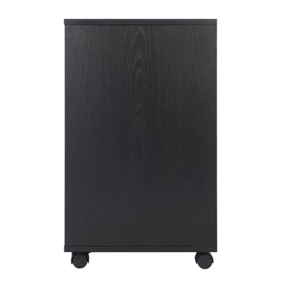 Halifax 2 Sections Mobile Storage Cabinet - Winsome 3 Halifax 2 Sections Mobile Storage Cabinet - Winsome - Image 3