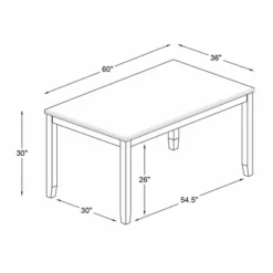Jordan Dining Table - Linon -Baxton Studio Shop GUEST 1313254c a8c6 41ea a234 97fa1e7fd55c
