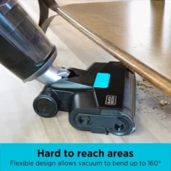 Black & Decker Black + Decker Multi-Surface Cordless Wet And Dry Vacuum + Wash Duo With Accessories And HEPA Filter Black: Rechargeable, Bagless, Lithium Ion Battery -Baxton Studio Shop GUEST 139dca20 a9cb 4666 8eff b9aa64dcb53f