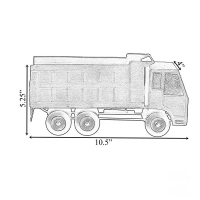 Vintiquewise Decorative Rustic Metal Yellow Single Bottle Truck Wine Holder For Tabletop Or Countertop 3 Vintiquewise Decorative Rustic Metal Yellow Single Bottle Truck Wine Holder For Tabletop Or Countertop - Image 3