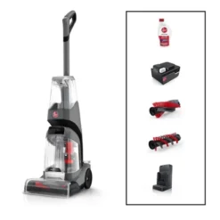 Hoover ONEPWR SmartWash Cordless Carpet Cleaner Appliance: Lithium Ion Battery, Heated Cleaning, Removable Tanks, 3-Year Warranty