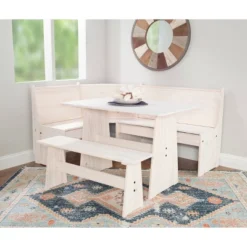 Whatley Corner Nook Dining Set - Linon 35 Whatley Corner Nook Dining Set - Linon -Baxton Studio Shop GUEST 1465e068 0893 45dd 8786 3aeed752167b