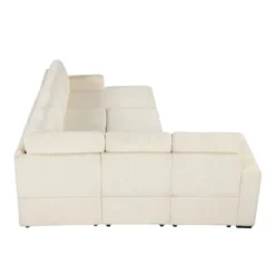U-Shaped Modular Sofa With Storage Lounge Chair, 6-Seater Oversized Sofa With USB Interface - ModernLuxe 25 U-Shaped Modular Sofa With Storage Lounge Chair, 6-Seater Oversized Sofa With USB Interface - ModernLuxe -Baxton Studio Shop GUEST 14789f76 3db6 4ba8 955b f817e31108f9