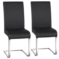 Yaheetech 2PCS PU Leather Dining Chairs Furniture For Kitchen, Dining Room -Baxton Studio Shop GUEST 14ee5f71 50c2 4d3d 8f53 d9b6cd8f31a0