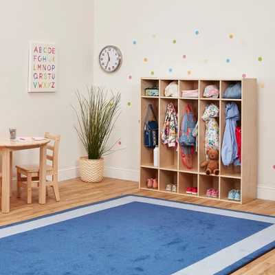 ECR4Kids Streamline 5-Section Coat Locker, Classroom Furniture, Natural 6 ECR4Kids Streamline 5-Section Coat Locker, Classroom Furniture, Natural - Image 6