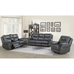 Isabella Upholstered Console Loveseat Gray - Steve Silver Co. -Baxton Studio Shop GUEST 1515814a 9f96 49d6 81fb 1bb71f436275