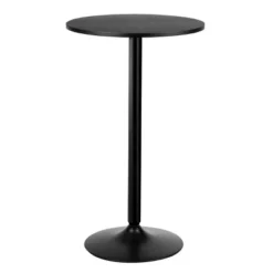 Costway 24" Round Pub Table Bistro Bar Height Cocktail Table W/Metal Base Indoor Black 17 Costway 24" Round Pub Table Bistro Bar Height Cocktail Table W/Metal Base Indoor Black -Baxton Studio Shop GUEST 153a27c2 e64d 43b5 ba30 fc69a2c5d37d