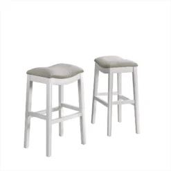 Set Of 2 Williston Bar Height Stools - Alaterre Furniture 19 Set Of 2 Williston Bar Height Stools - Alaterre Furniture -Baxton Studio Shop GUEST 155c35f1 89d2 4960 af4a e220b02e8818