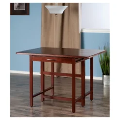 Taylor Drop Leaf Dining Table Walnut - Winsome 7 Taylor Drop Leaf Dining Table Walnut - Winsome -Baxton Studio Shop GUEST 157ae59b 39f2 4533 8361 e2c79fa2201d