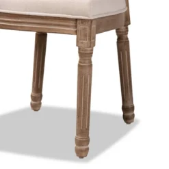 Set Of 2 Louis Fabric Upholstered With Rattan And Wood Dining Chairs Beige/Brown - Baxton Studio 12 Set Of 2 Louis Fabric Upholstered With Rattan And Wood Dining Chairs Beige/Brown - Baxton Studio -Baxton Studio Shop GUEST 160df46c 1a04 4543 8348 5210e8fea783