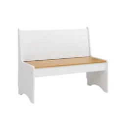 Large Merrill Back Rest Bench - Linon -Baxton Studio Shop GUEST 16f6dd4d 783a 4107 b5e0 8d106a474e79