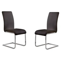 Set Of 2 Amanda Side Dining Chair - Armen Living -Baxton Studio Shop GUEST 16fcf0f5 54b5 4f9d 9e30 2e87efb7bfe1