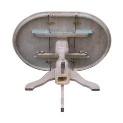 36" Kent Round Top Pedestal Dining Table With 12" Leaf - International Concepts 11 36" Kent Round Top Pedestal Dining Table With 12" Leaf - International Concepts -Baxton Studio Shop GUEST 16fe5a2b b2e0 40c9 8531 f1acbbe2f02a