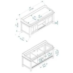 Lakeville Storage Bench White - Linon -Baxton Studio Shop GUEST 174210a3 5e49 4dba bb25 3d753dc3fdcf