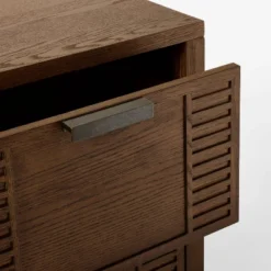 Dosinia 4 Drawer Media Stand Brown - Threshold™ Designed With Studio McGee -Baxton Studio Shop GUEST 17516f47 7fa7 4924 b16d 59191ef3d9ae