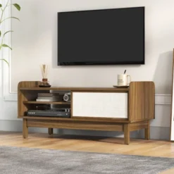 Costway Coffee Table Mid Century Modern Coffee Table With Storage Weaving Rattan Sliding Doors Adjustable Shelf 11 Costway Coffee Table Mid Century Modern Coffee Table With Storage Weaving Rattan Sliding Doors Adjustable Shelf -Baxton Studio Shop GUEST 17a6829d ce38 4858 ba1b f5a9e07389a3