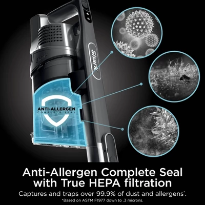 Shark Vertex Cordless Stick Vacuum With DuoClean PowerFins - IZ464H: Lightweight, Pet Hair, HEPA, 60 Min Run Time 11 Shark Vertex Cordless Stick Vacuum With DuoClean PowerFins - IZ464H: Lightweight, Pet Hair, HEPA, 60 Min Run Time - Image 11