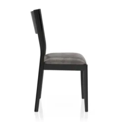 7pc Bernst Mid-Century Modern Dining Table Set Antique Oak/Black/Gray - MiBasics -Baxton Studio Shop GUEST 197040e4 b3d3 476c aeb7 239252027672