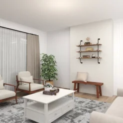 Mahogany Wood Bench Brown - Olivia & May -Baxton Studio Shop GUEST 19b5a412 ae31 4451 a109 5403d3f3443c