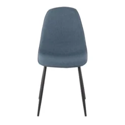 Set Of 2 Pebble Steel/Polyester Dining Chairs - LumiSource -Baxton Studio Shop GUEST 19f5d0da afe5 48d9 b30c a54c65fd2bd5