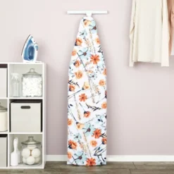 Juvale Ironing Board Cover With Floral Print Padding, Drawstring, Standard Size (15 X 54 In)
