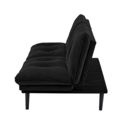 Finley Convertible Futon Sofa Bed Black - Serta 11 Finley Convertible Futon Sofa Bed Black - Serta -Baxton Studio Shop GUEST 1afffe4f ca5f 47e8 8e6a 814b01a4b79f