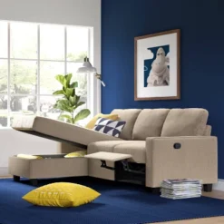 Palisades Reclining Sectional With Left Storage Chaise - Serta -Baxton Studio Shop GUEST 1b0b2b95 8fc2 4c61 9242 c9dc47f9d055